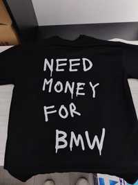 Футболки need money for BMW