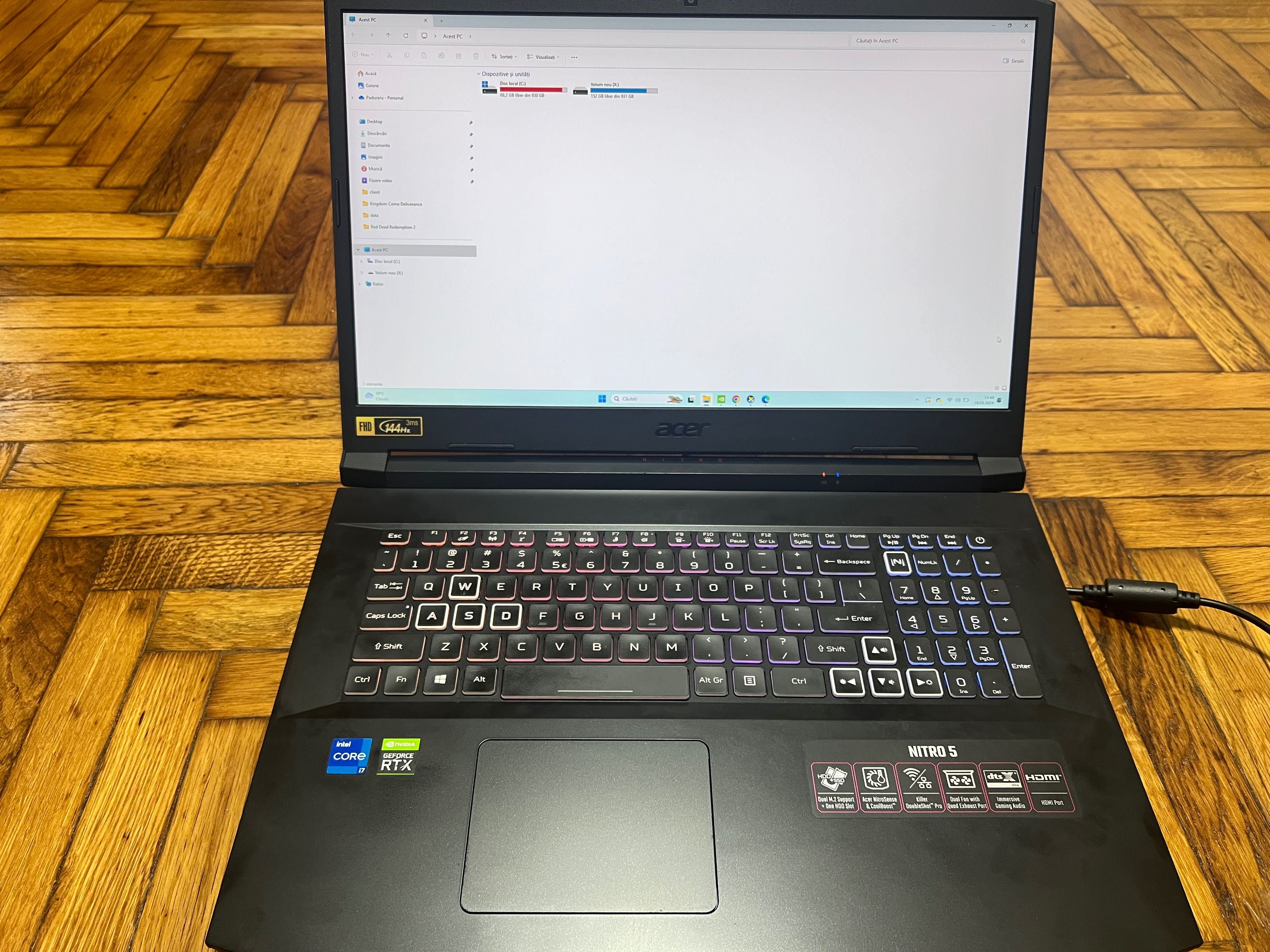 Laptop gaming acer nitro 5