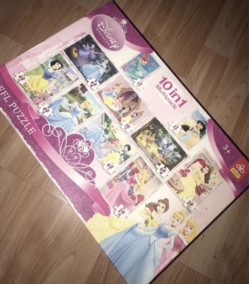 Puzzle 10 in 1 multipack disney- princess