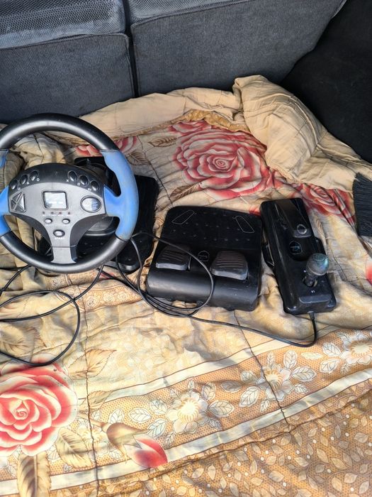 Руль игровой на Сони плейстейшн