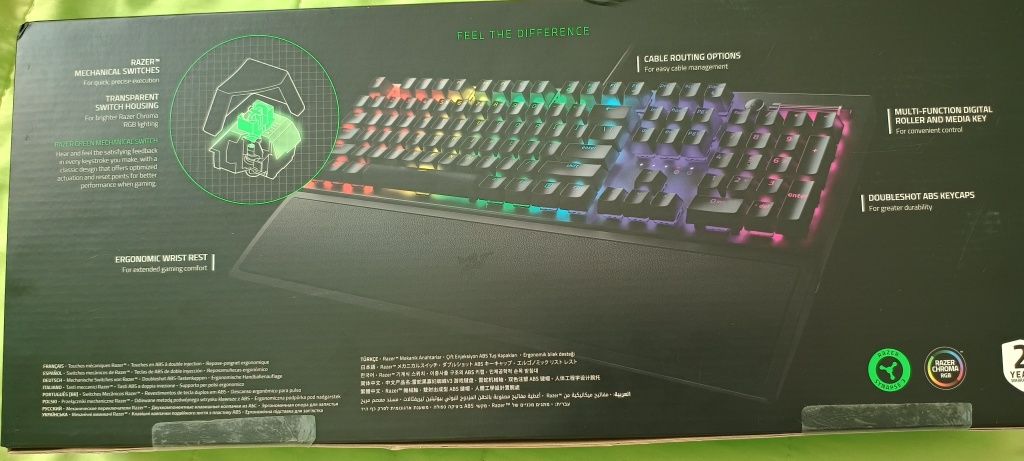 Gaming клавиатура Razer Black widow V3