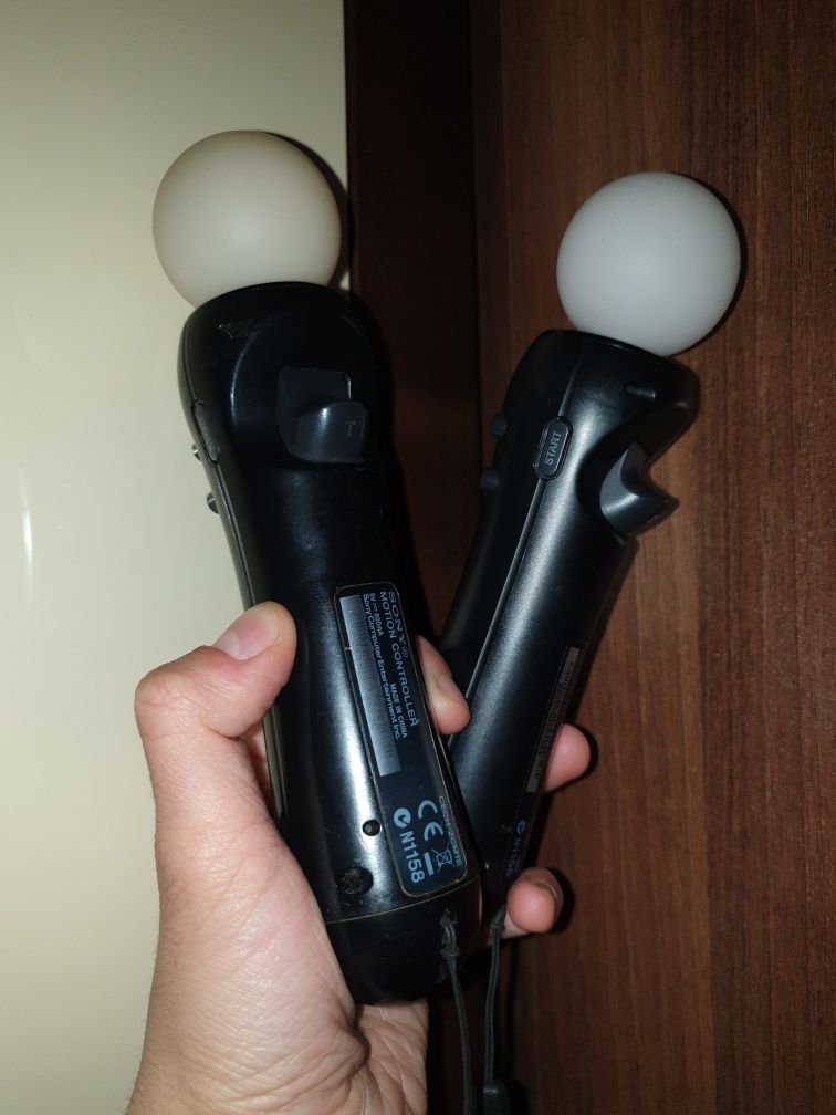Pereche Controllere PS Move/Playstation Move PS3 & PS4