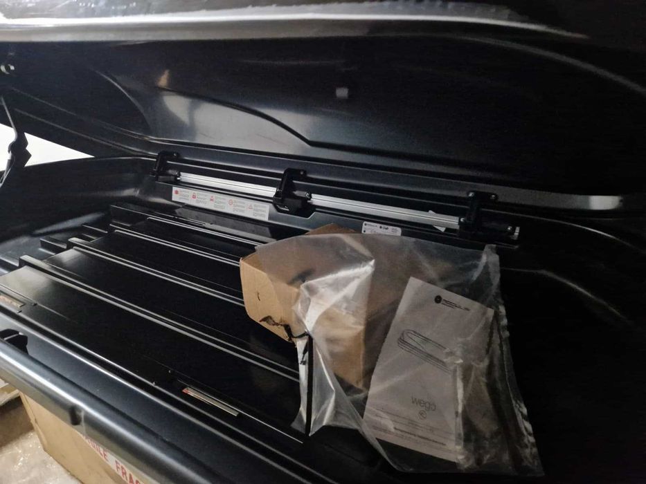 Cutie Portbagaj Modula WeGo Negru 450 L / NOUA / MIC DEFECT