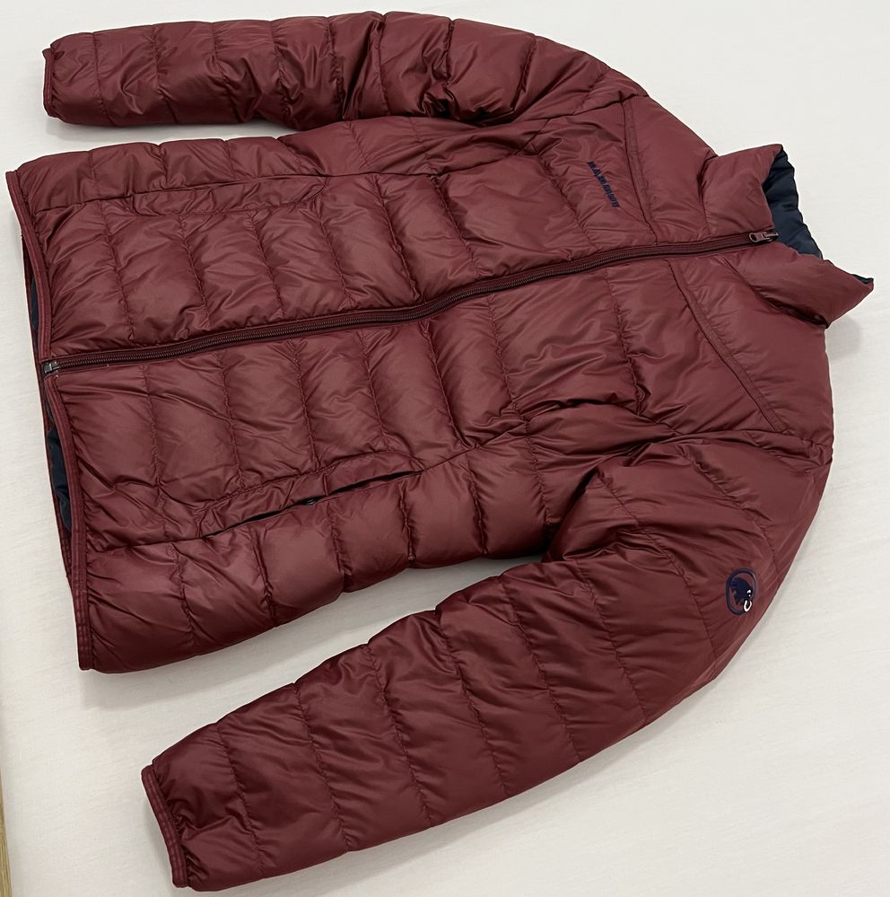 Geaca MAMMUT M dama 650 puf 2 fețe groasa iarna outdoor jacheta puffer