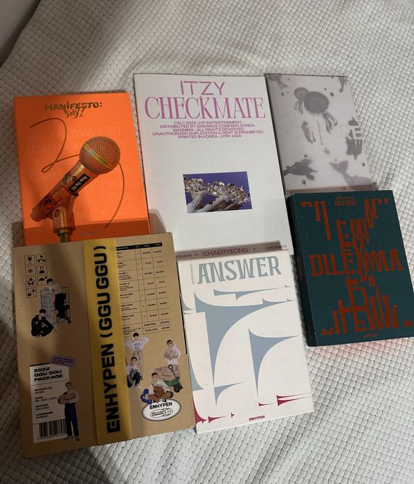 продажа k-pop альбомов