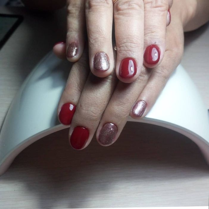 Маникюр гель покрытие 2тыс