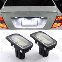 Set lampi LED numar Mercedes C-class W203,W209, A209,SL,CLK, Chrysler