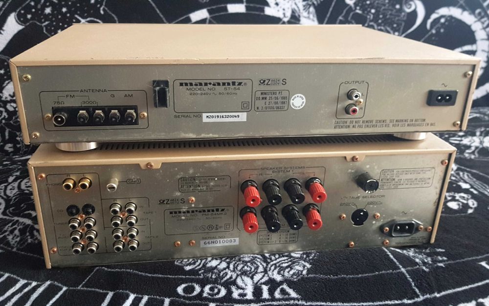 set vintage MARANTZ amplificator PM-54 MK2 + tuner ST-54