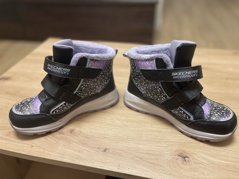 Ghete copii Skechers s-lights waterproof stare excelenta