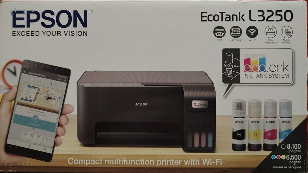 Epson printer Model:L 3250 wifi 3v1