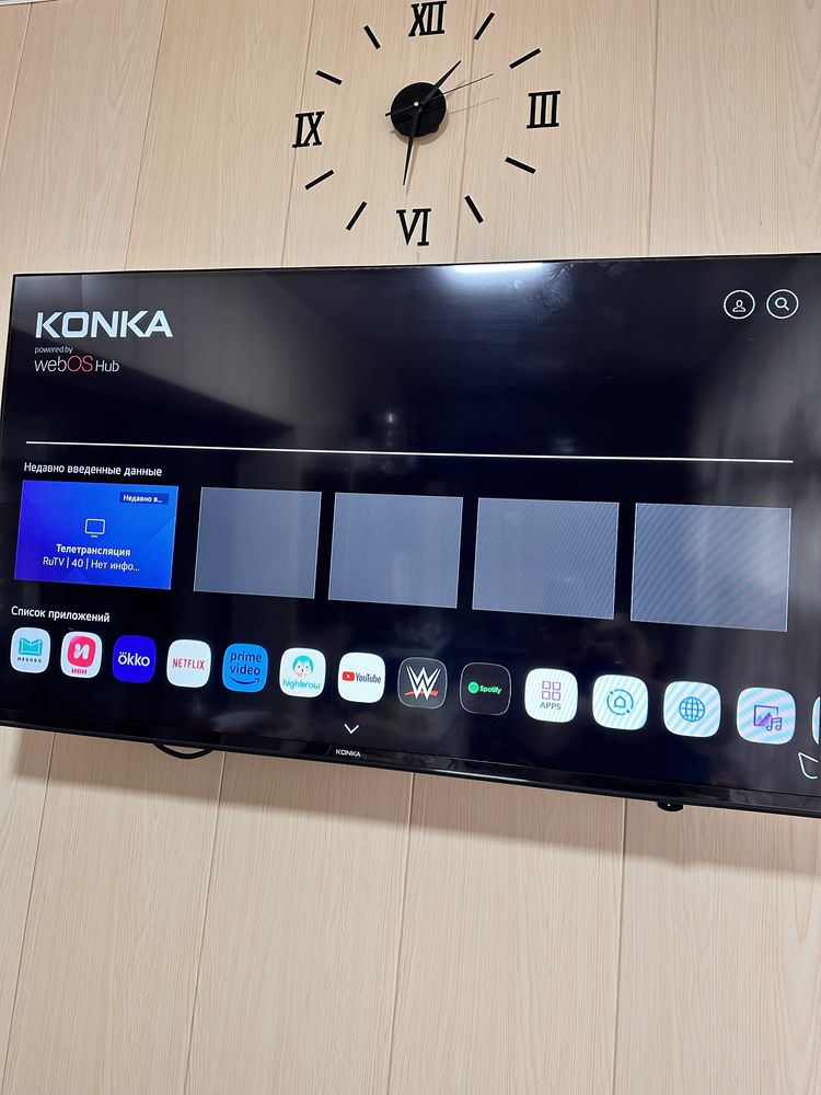 Продается  Смарт телевизор «KONKA”-43