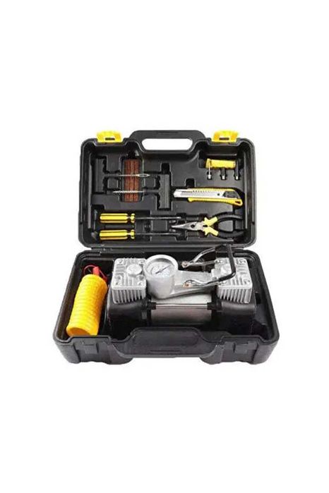 Pachet Compresor auto+Kit pana
