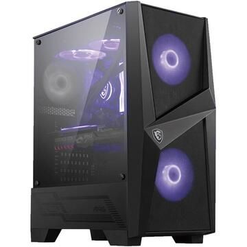 Carcasă PC MSI – Midi Tower cu geam lateral, 2 ventilatoare