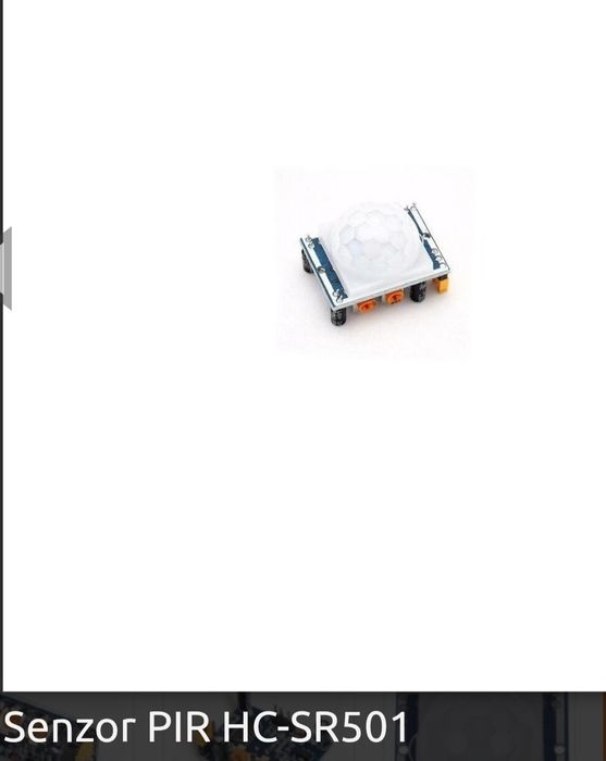 Senzor prezența PIR HC-SR501 și Placă expansiune compatibila Arduino V
