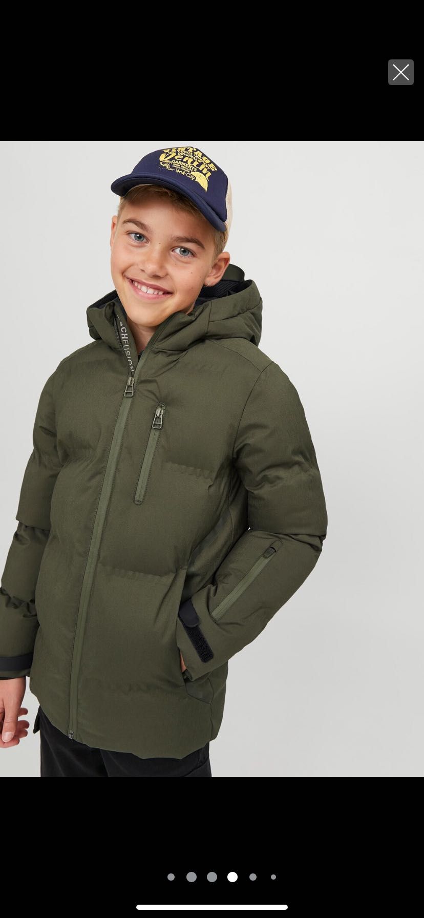 Jack & Jones Зимно капитонирано яке