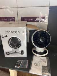 Ventilator de masa, Iris Ohyama, Woozoo, 25W, Cu 10 trepte viteza, Alb