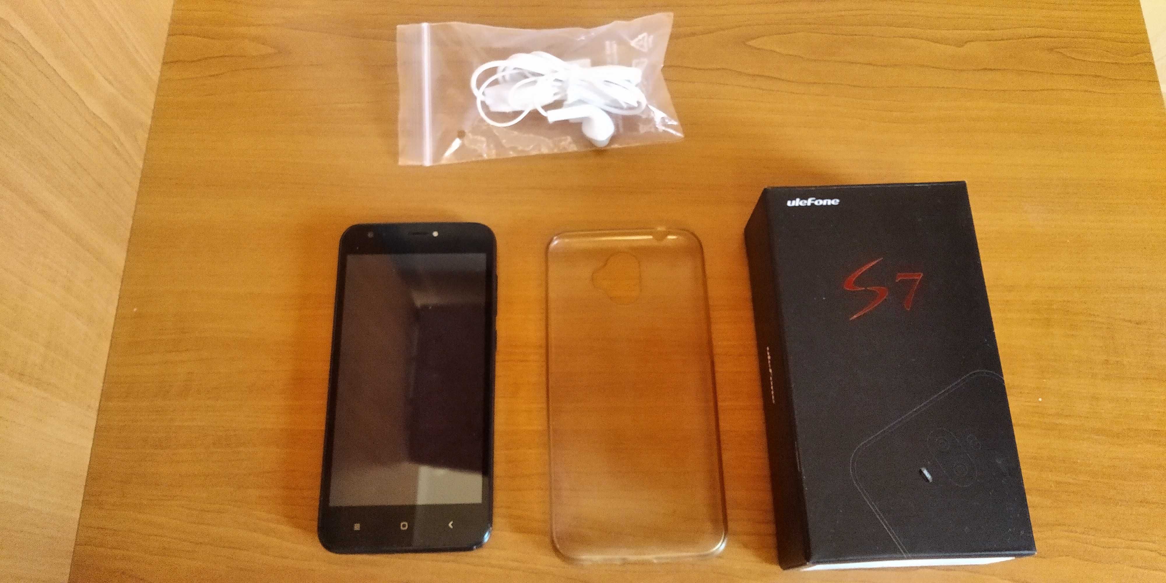 Смартфон Ulefone S7, Dual SIM, 8GB Storage, 1GB RAM, 3G, Black