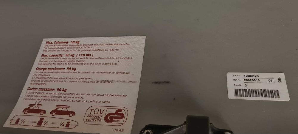 Cutie portbagaj Audi XL