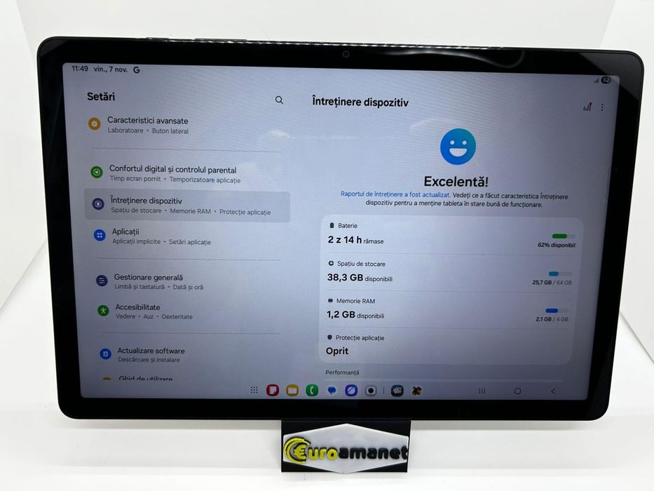 Tableta Samsung Galaxy Tab A9+, Octa-Core, 11", 4GB RAM, 64GB, -P-