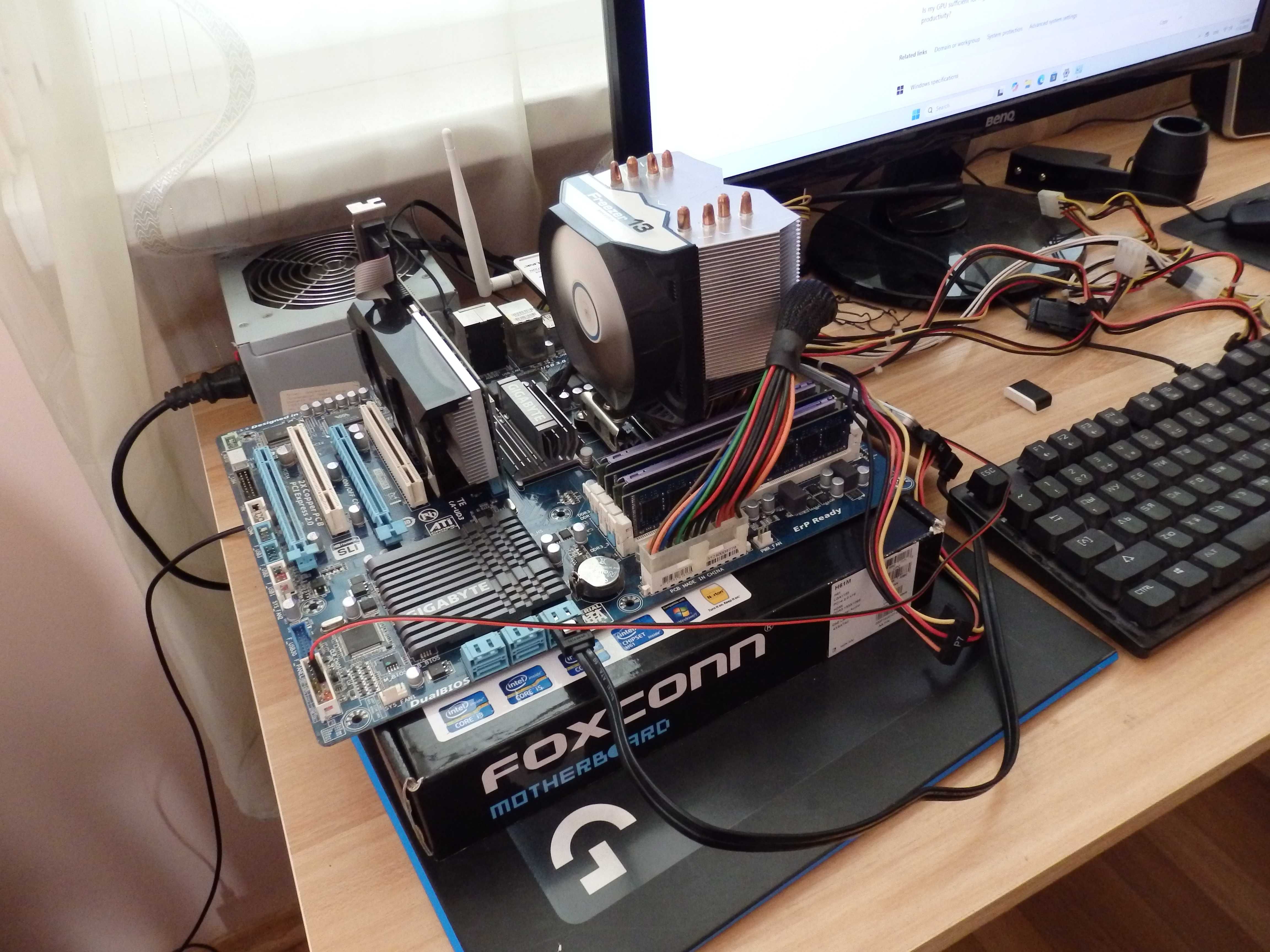 Компютърни части, FX-8350, GA-990AX-UD3, 24 GB RAM, Arctic Freezer 13