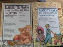 книги какво те чака през първата и втората и третата година на детето