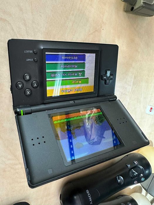 consola nintendo ds lite super mario bros