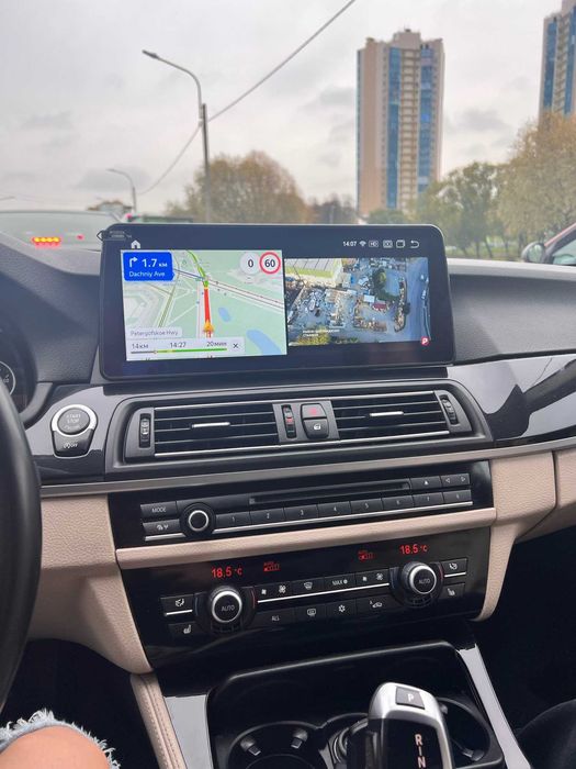 Navigatie BMW Seria 5 F10 F11 Ecran 12.3 inch QLED Bluray Full HD Noua