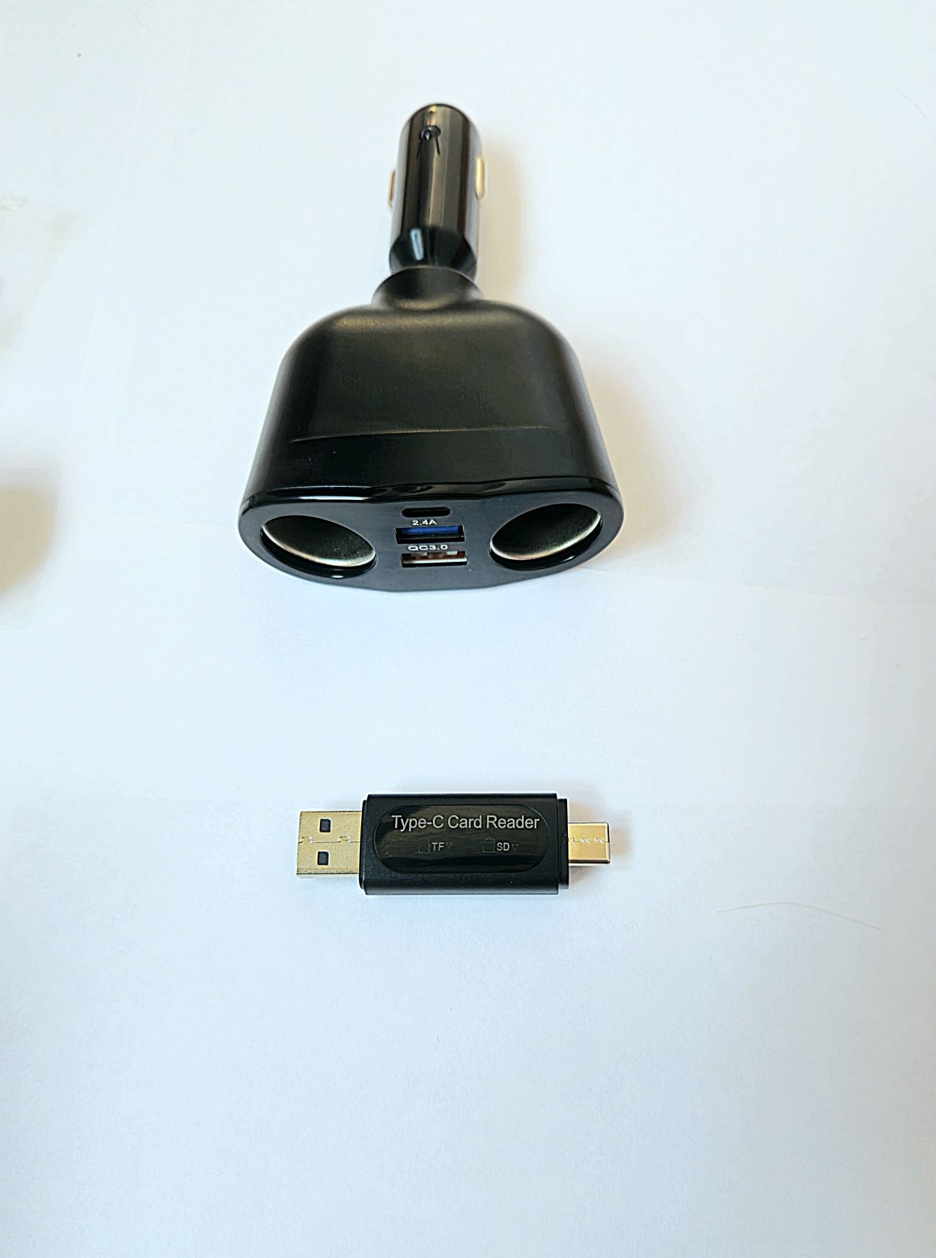 Camera Video Dubla Auto 4K,WiFi,Card SD64Gb,incarcator sigurante.