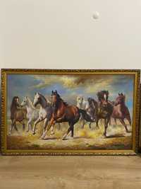 Продам картину лошадей 25000 тг.