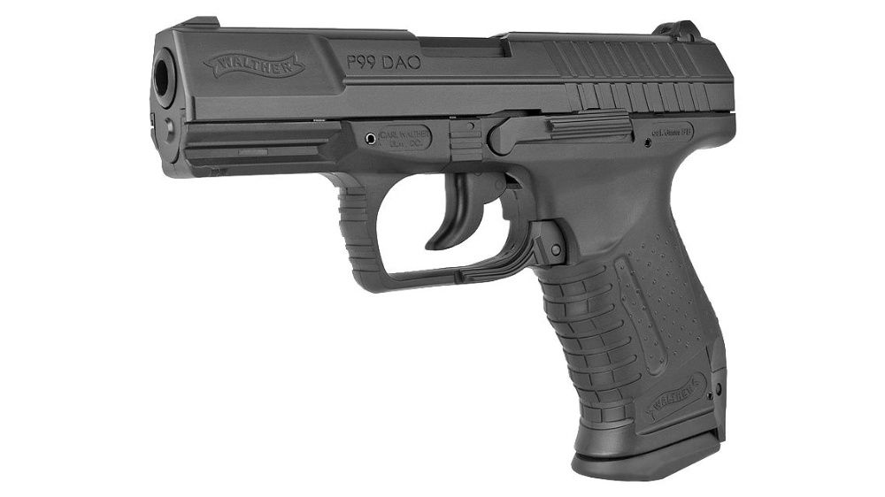 Pistol Walther P99 DAO-CO2-putere 4 Joules- AIRSOFT/ recul puternic