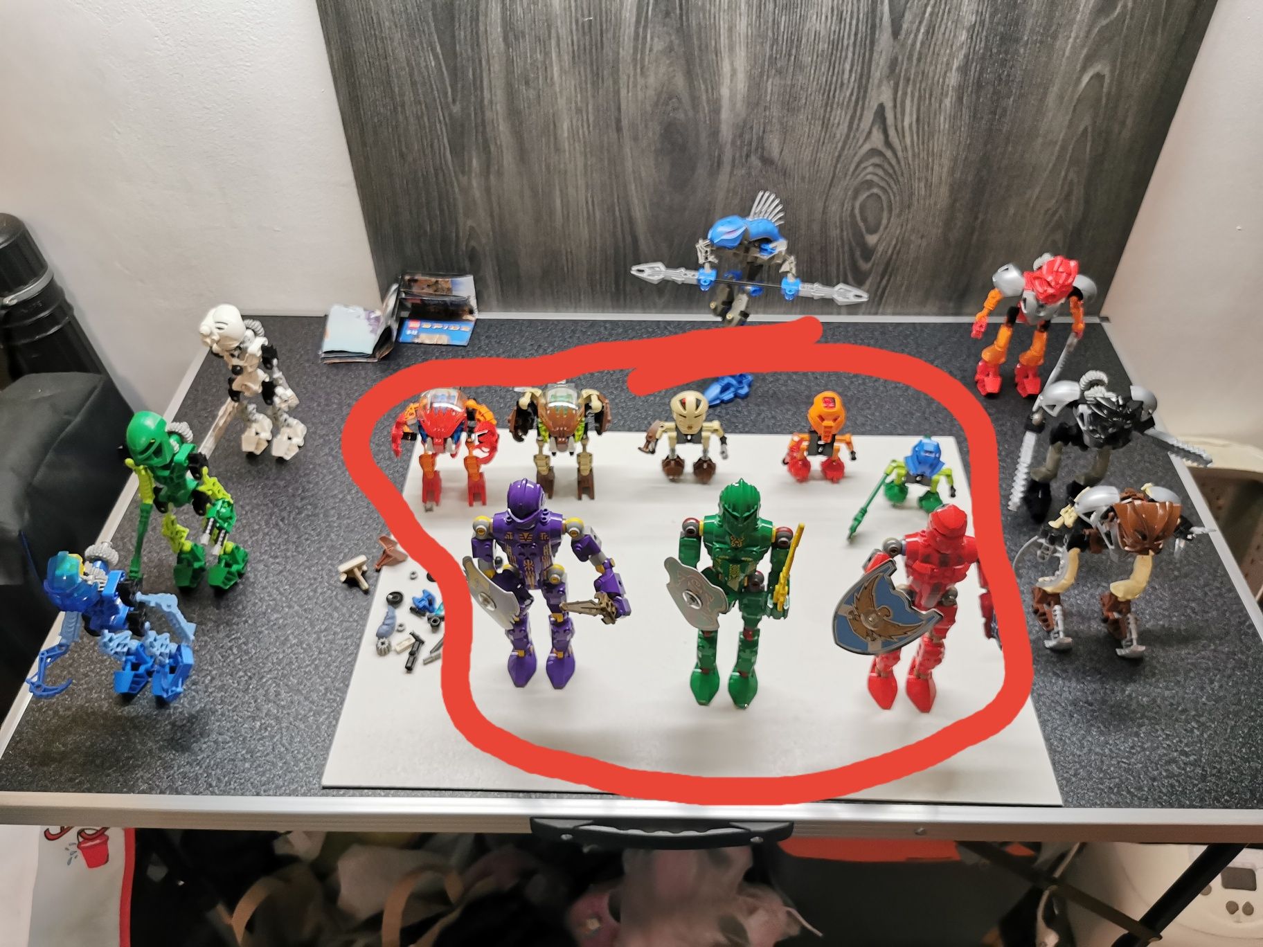Lego Bionicle vechi și Knights kingdom