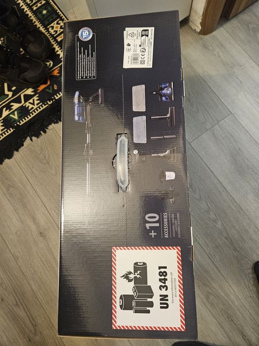 Aspirator X-Force Flex 12.60 Aqua, 0.9 l, Autonomie 45 minute