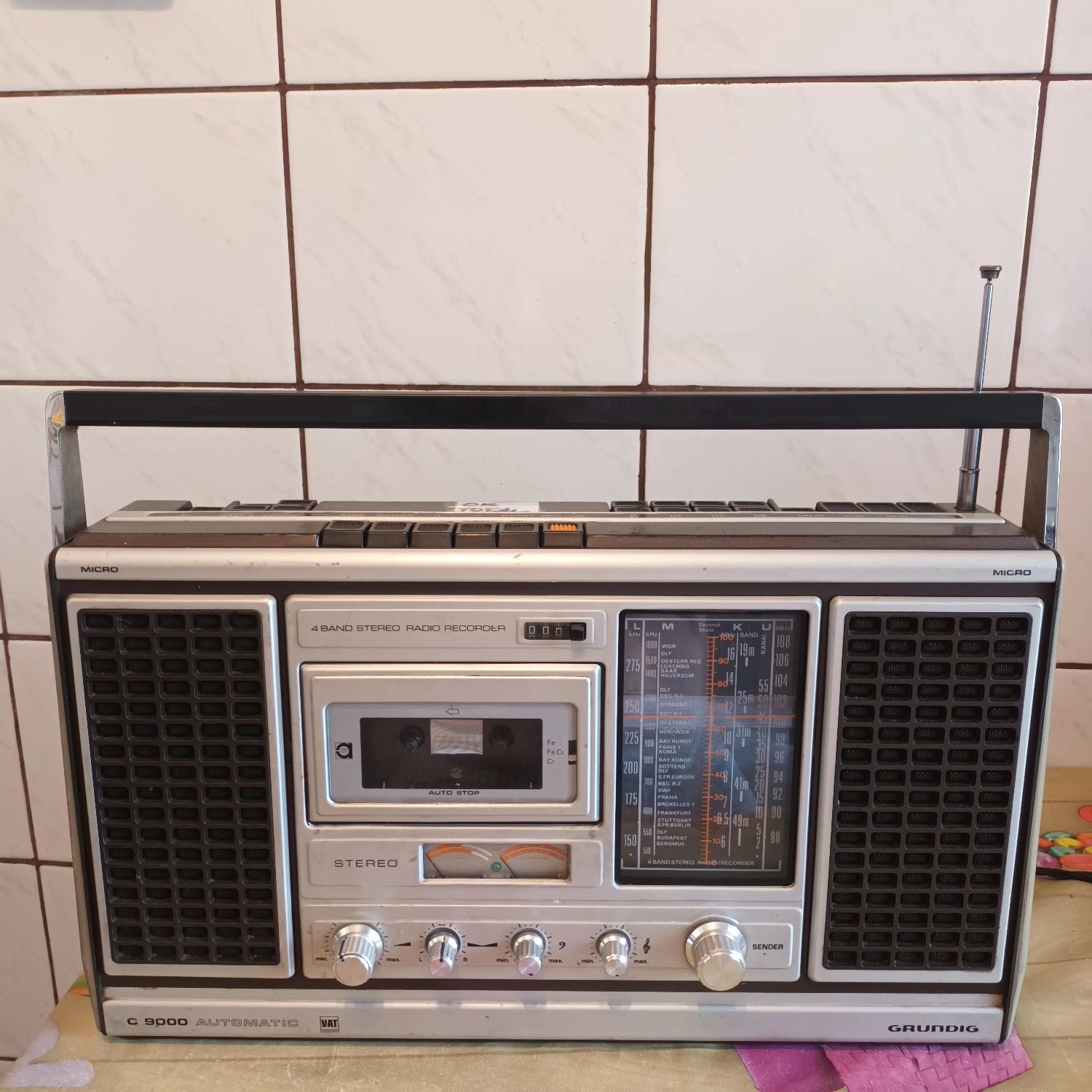 Radiocasetofon Grundig Euromatic Siemens