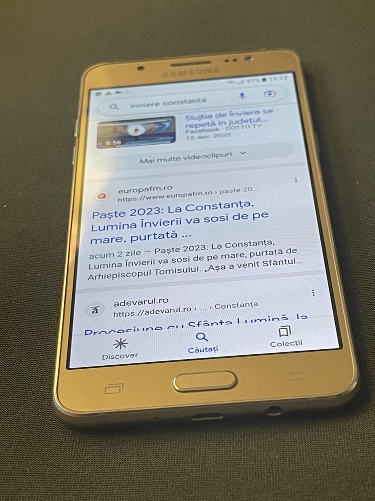 Samsung Galaxy j5 DUOS GOLD in stare perfecta ca Nou, dual SIM