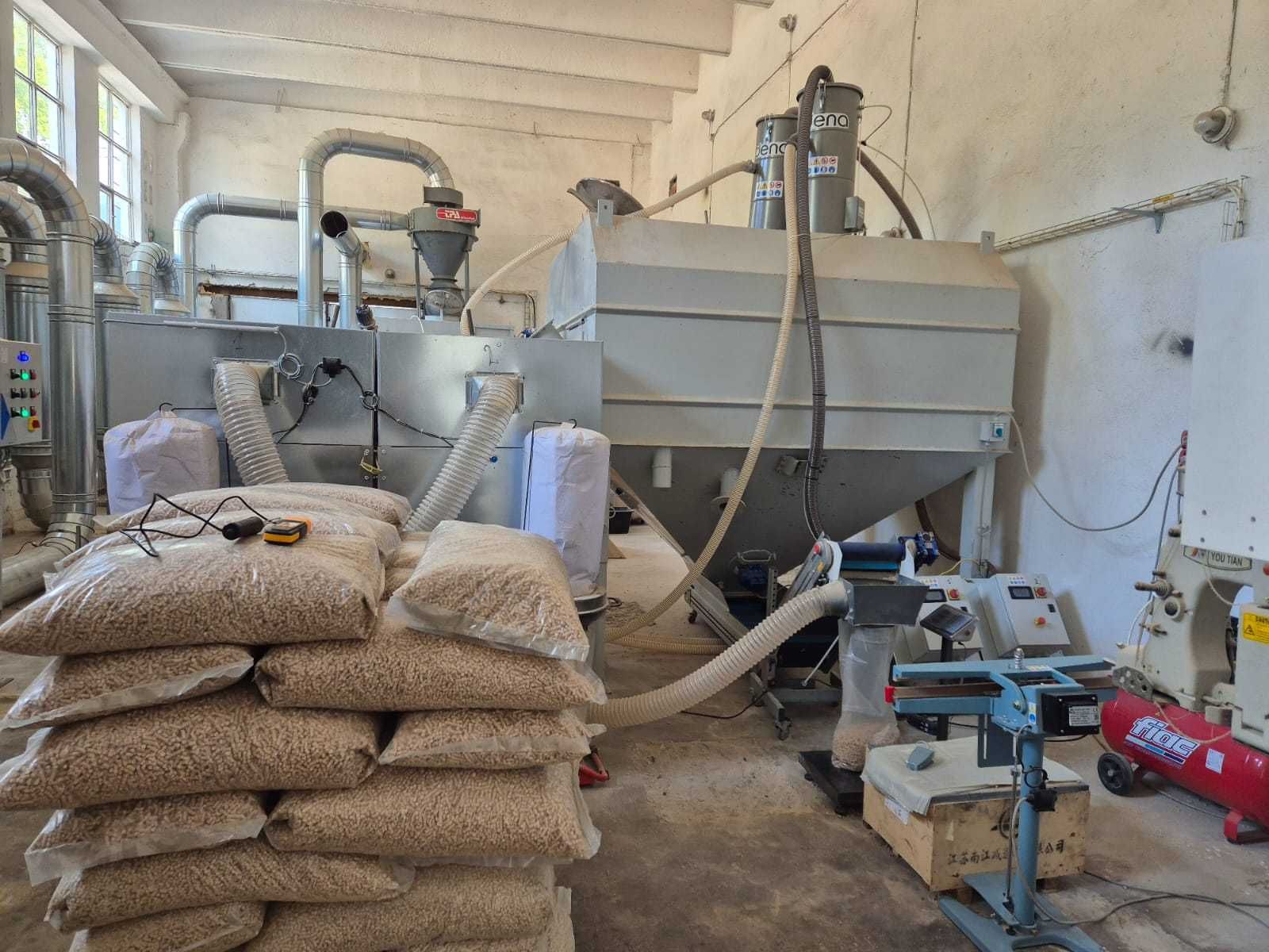 Linie peleti completa-afacere la cheie
