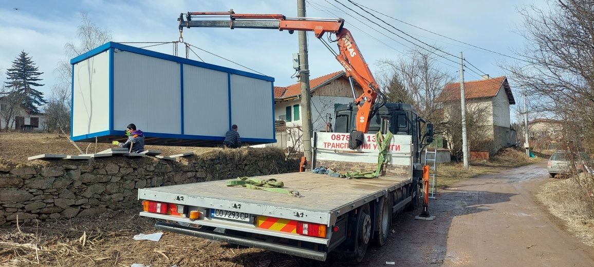 Камион с кран,Транспортни услуги с автокран