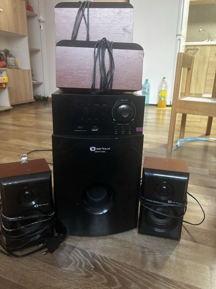 Тонколони Serioux HT5100C 5.1, 140W