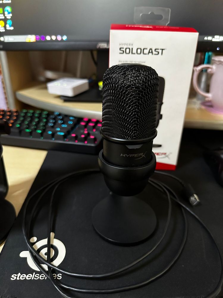 микрофон hyperx solocast