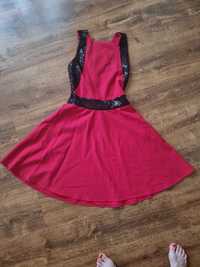 Червена рокля, размер s