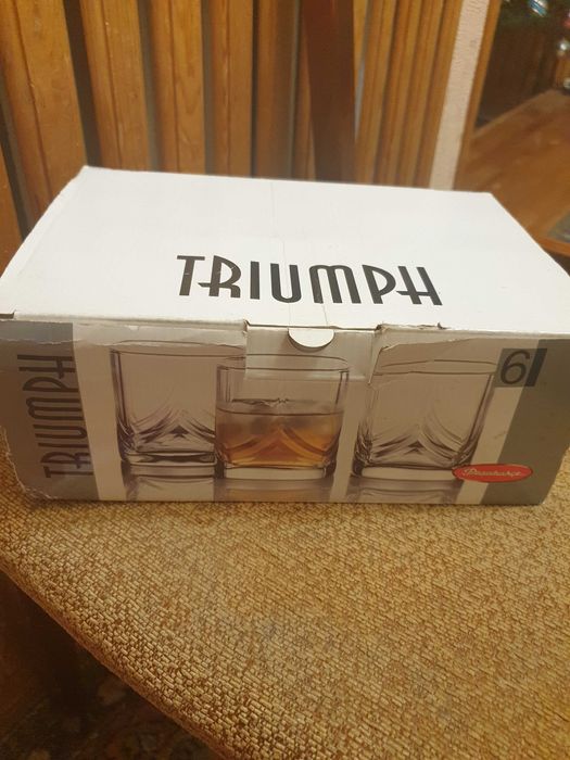 Бокалы новые в упаковке 6 шт