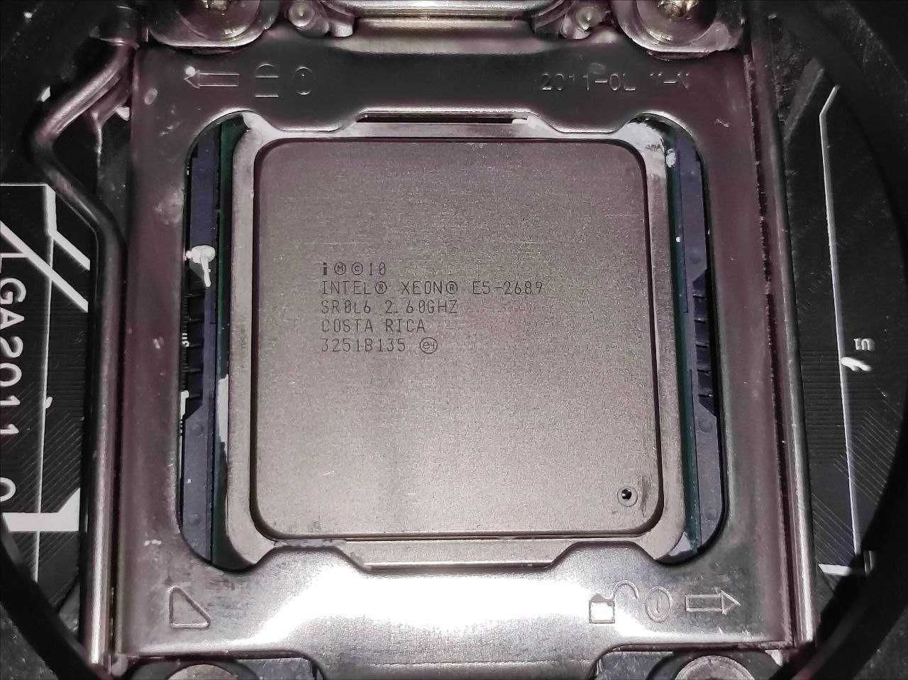 Материнская плата Huananzhi x79 pro, процессор xeon e5 - 2689 2.60HZ.
