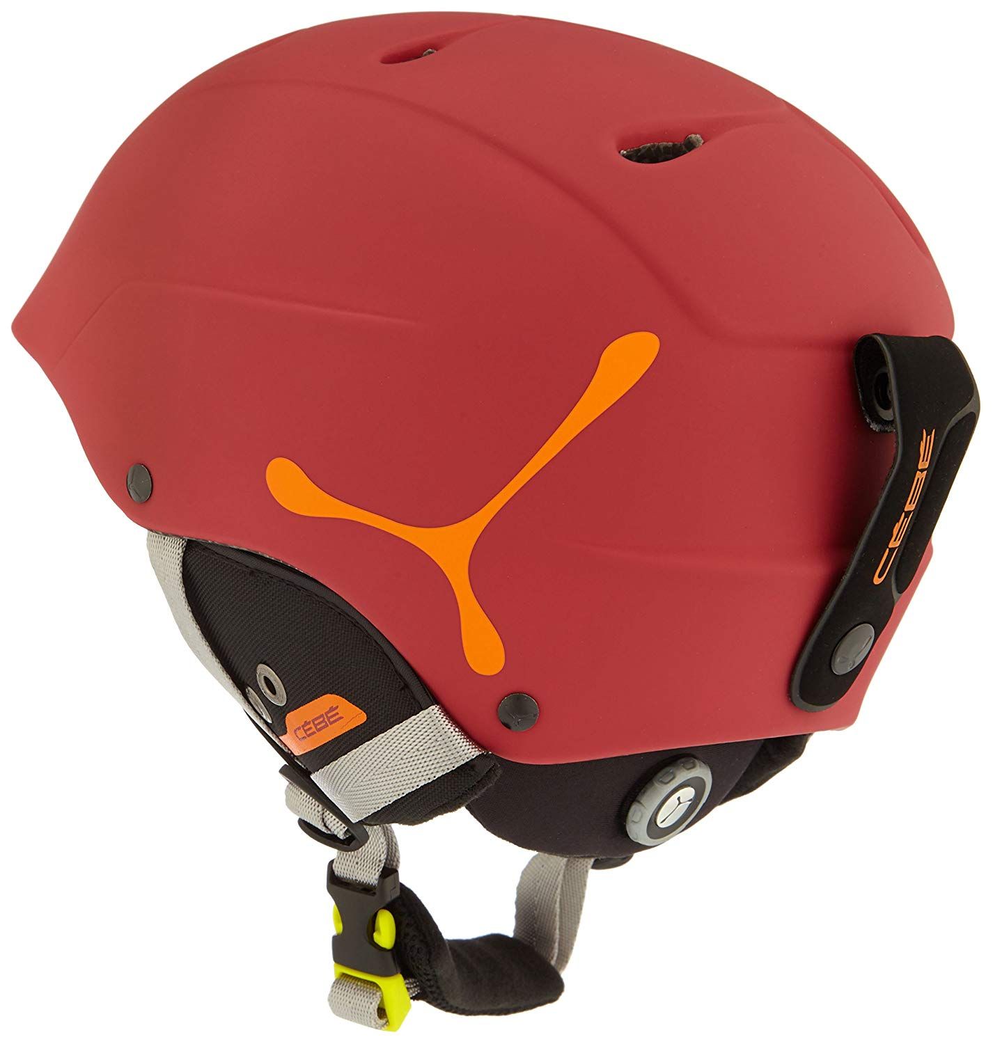 Cebe Contest Visor Rosu Orange Casca Ski  Marime XL-XXL  62-64 cm