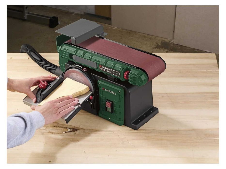 Нова Комбинирана шлайф станация Parkside 370W шлайф сиситем