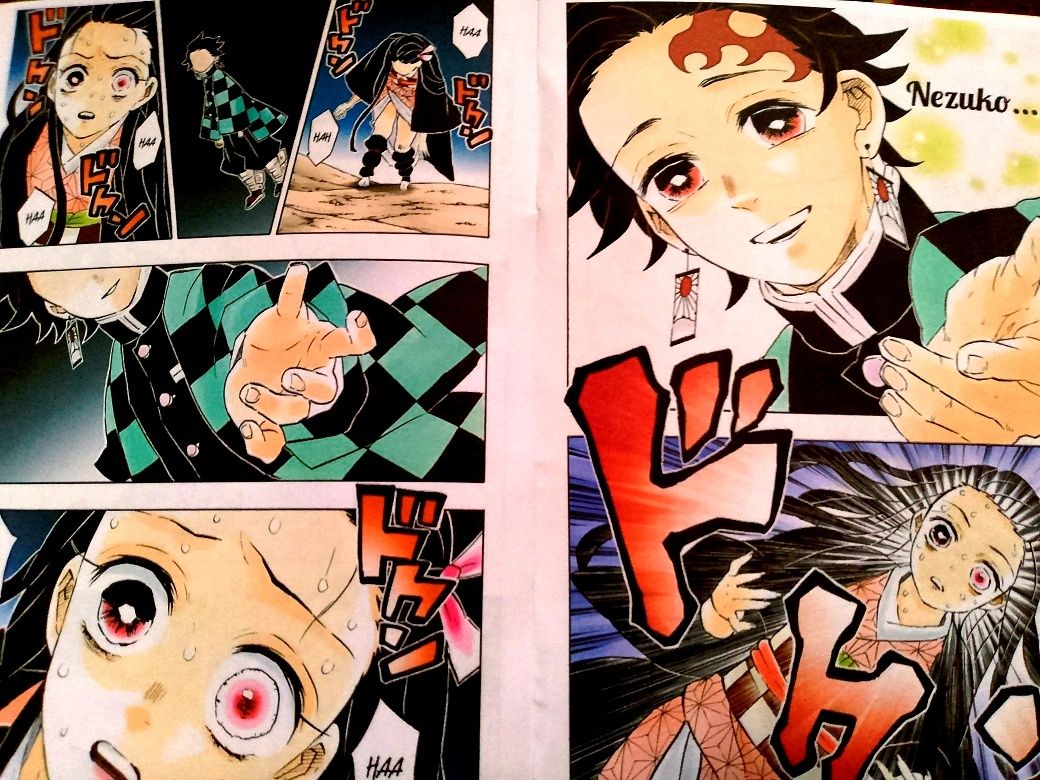 Iblislar qotili manga 22 (Demon slayer) oʻzbek tilida