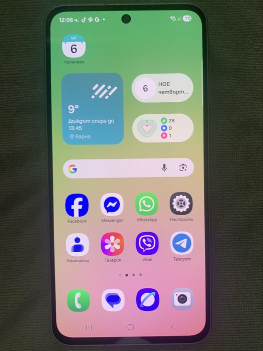 Samsung Galaxy A56 5G 128GB 8RAM Graphite / Olive 2г. Гаранция!