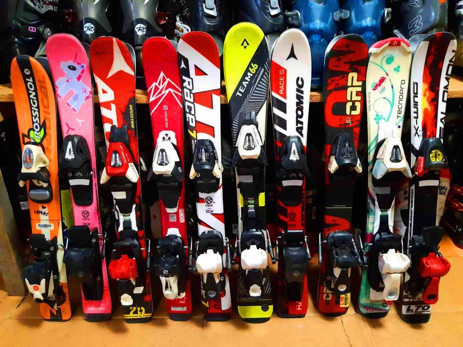 Schiuri 70 cm copii skiuri schi buyback set ski clapari