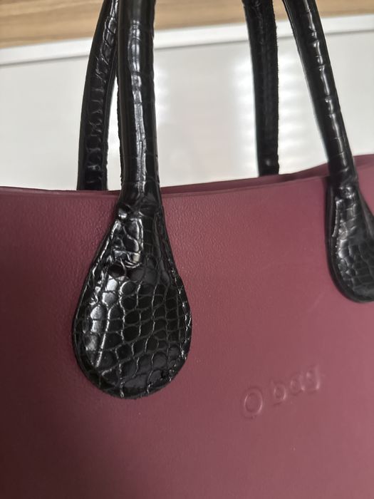 O bag чанта бордо