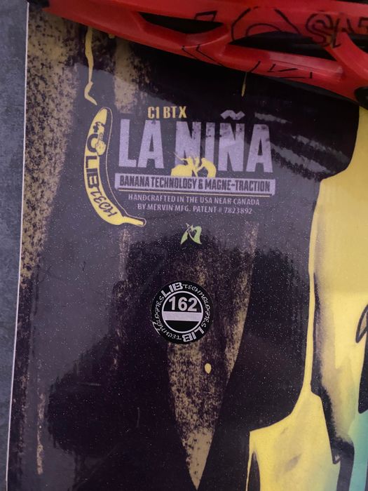 Snowboard Lib Tech La Nina 162 + Legaturi K2 fast strap
