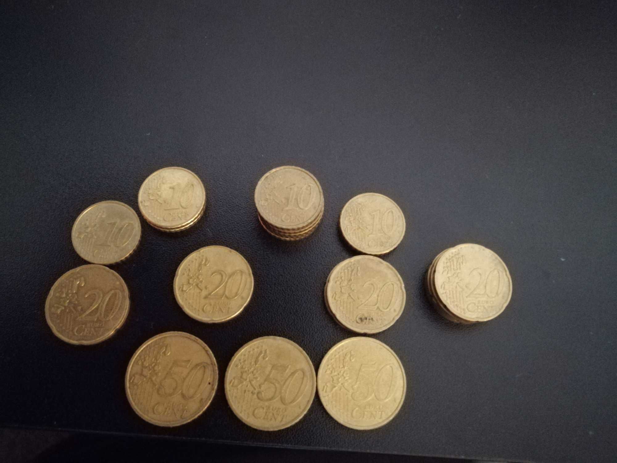 10 centi, 20 cenți, 50 cenți anul 2002