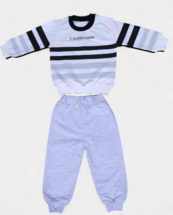 Комплект детской одежды, из двух частей, для детей от 1 до 2 лет